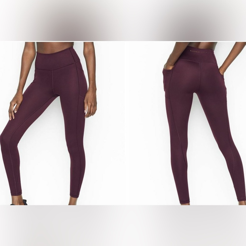 Victoria's Secret Deep Red Leggings